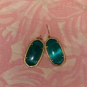 Kendra Scott Earrings - Green